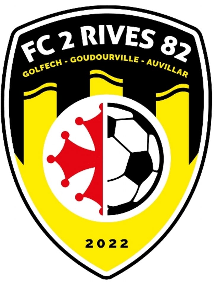 Logo du Football Club des 2 Rives 82